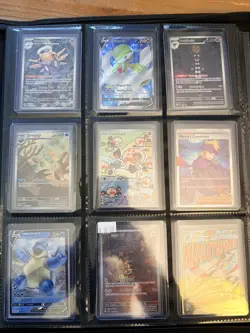 MASSIVE Pokemon Collection SAR, Alt Arts, Full Arts Binder Lot, Vintage Etc - Image 4