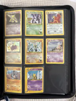 Pokemon TCG Binder Collection Cards - Mixed Eras modern and vintage 1st edition - Image 1