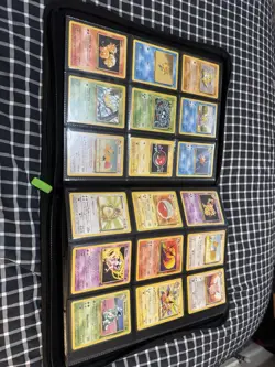 Vintage Pokemon Card Binder Collection 375 Cards | WOTC - Image 4