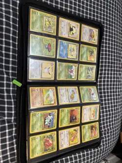 Vintage Pokemon Card Binder Collection 375 Cards | WOTC - Image 5