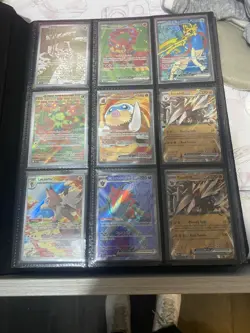 Pokemon TCG Card Collection Vintage And Modern With Binder - Image 1