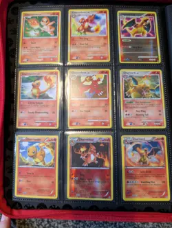 Pokemon TCG Full Charizard Binder Collection 140+ Cards Vintage Modern English - Image 4