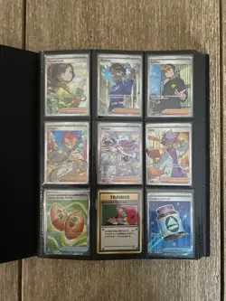 Pokemon Binder Collection EX V’s Vintage SIR AR English Japanese Mix 3x ACE Slab - Image 2