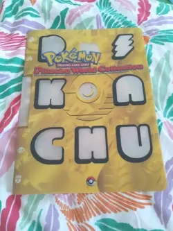 Pikachu Worlds Collection File/Binder Empty. Vintage Pokemon TCG - Image 1