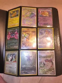 Pokemon Card Binder Collection - Vintage - 394 Cards - Holos or better! - Image 1