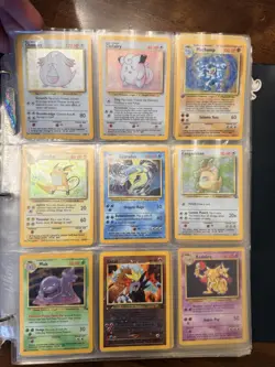 Vintage Pokemon Binder Collection (WotC 1999–2001) Base, Jungle, Fos, Base2 & TR - Image 1