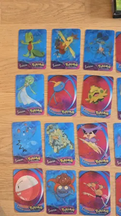 Panini Pokemon Advanced Evolution 2004 Lenticular Cards Full Set 108 Rare - Image 5