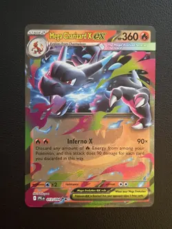 Pokemon TCG Card - Mega Charizard X EX 013/094 - Phantasmal Flames - Image 1