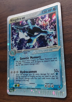 Kingdra ex 92/97 (Dragon) Holo Vintage Pokemon Card LP - Image 2