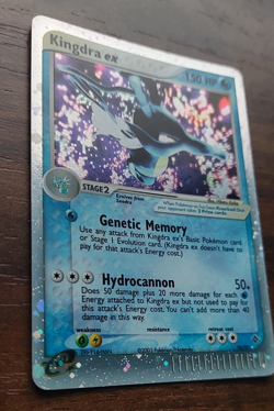 Kingdra ex 92/97 (Dragon) Holo Vintage Pokemon Card LP - Image 3