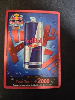 DON!! Card (Red Bull Double Don!!) Limited Time Promo Card - Image 1