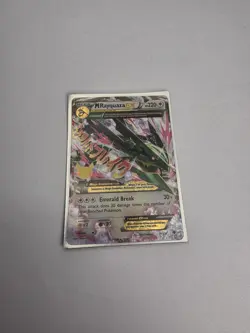 Pokemon Card Mega Rayquaza EX 76/108 Celebrations With Special Sleeve - Image 3