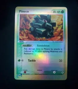 Pineco 71/97 Ex Dragon Reverse Holo Vintage Pokemon Card - LP/NM - Image 1