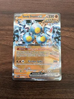 Sandy Shocks EX 056/131 NM/M Prismatic Evolutions Pokemon Card - Image 1
