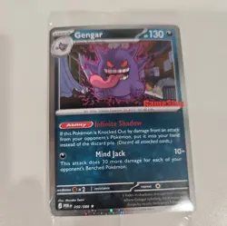 Pokemong TCG Gengar Promo Card Gamestop Stamped 050/088 BRAND NEW FACTORY SEALED - Image 3