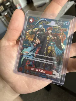 One Piece Card Game TCG Kid and Killer EB01-003 Alternate Art - Image 2