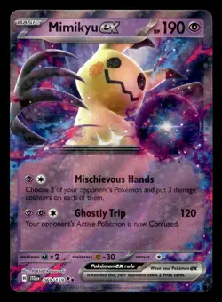 Mimikyu ex 069/159 Double Rare Journey Together Pokemon Card - Image 1