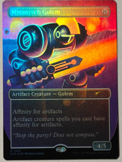 MTG Secret Lair Mycosynth Golem #1433 -SLD Mycosynthwave [UPick Foil/Reg] - Image 2