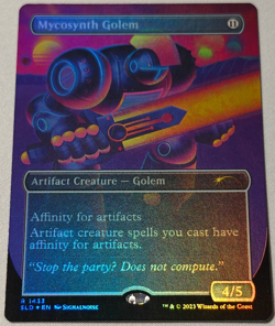 MTG Secret Lair Mycosynth Golem #1433 -SLD Mycosynthwave [UPick Foil/Reg] - Image 3