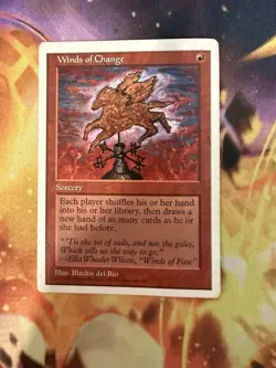 MTG - Winds Of Change - Fifth Edition - Rare - HP/DM - Image 1