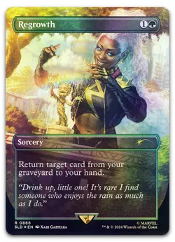 Regrowth (0866) #866 (Foil) (NM) Secret Lair Drop SLD Magic MTG - Image 1