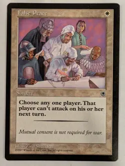 False Peace - Portal - Magic the Gathering MTG Nice! - Image 1