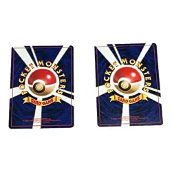 【2 Cards】Pokemon Card Japanese Pikachu No.025 Jungle Set Old Back Japan Edition - Image 2