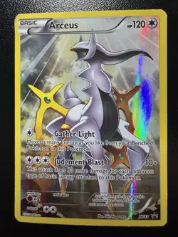 Pokemon TCG Arceus XY XY83 Holo Promo Card Moderately Played (HP) - Image 1
