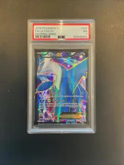 2015 POKEMON XY ROARING SKIES #101 FA/LATIOS EX ROARING SKIES PSA 7 - Image 1