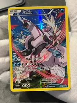 Pokemon TCG Palkia XY75 Black Star Promo Holo Full Art MP - Image 3