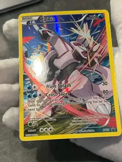 Pokemon TCG Palkia XY75 Black Star Promo Holo Full Art MP - Image 4