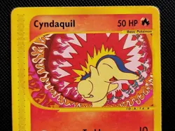 (LP) Cyndaquil 105/165 2002 Expedition Base Set Regular Pokemon Card - Image 3