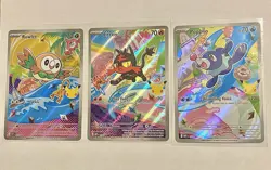 Pokemon 2026 First Partner Illustration Collection Series 1 Promos Set 43-45 - Image 1