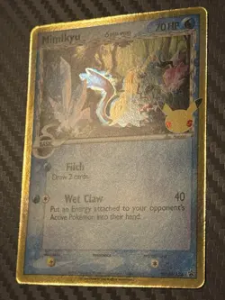 Pokemon TCG Sword & Shield Mimikyu SWSH136 (Delta Species) Holo Promo - Image 2