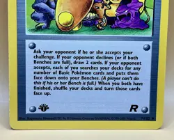 Challenge! 74/82 – Team Rocket 1st Edition - NM - WOTC Vintage 2000 Pokemon TCG - Image 3