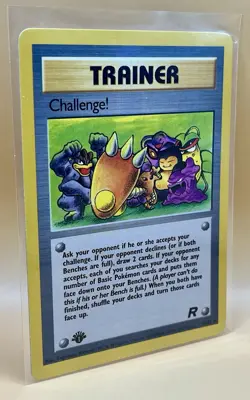 Challenge! 74/82 – Team Rocket 1st Edition - NM - WOTC Vintage 2000 Pokemon TCG - Image 5