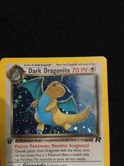 Pokemon Dark Dragonite 5/82 - Team Rocket - Prima Edizione ITA HOLO - Image 2