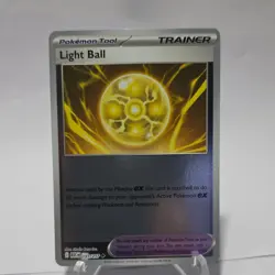 Pokemon TCG Ascended Heroes Light Ball Trainer-Pokemon Tool 191/217 Reverse Holo - Image 1