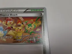 TROPICAL BEACH TRAINER- (Worlds 12) BW50 Black & White POKEMON PROMO! - Image 4