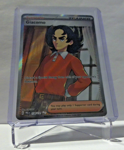 Giacomo 138/131 SV: Prismatic Evolutions NM Pokemon Card TCG - Image 1