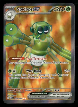 Spidops ex - 223/198 - Ultra Rare - Scarlet & Violet Base - Pokemon Card - NM/M - Image 1