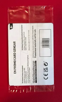 Gengar 050/088 - EB Games Promo - SEALED Pokemon TCG Promo Card EBGames - Image 2