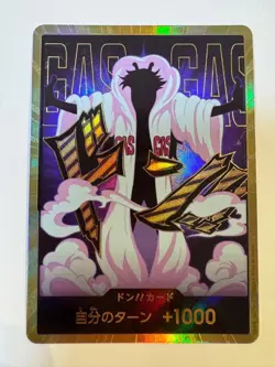 ONE PIECE DON !! Card Gold Frame Caesar Clown Card The Best Vol.2 Japanese - Image 1