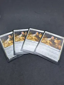 4x ALL THAT GLITTERS - Throne of Eldraine MtG Playset NM - Image 2