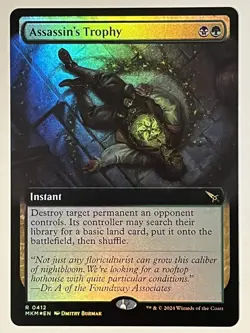 Assassin's Trophy (Extended Art) Murders at Karlov Manor Foil MTG NM edh - Image 1
