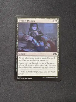 DEADLY DISPUTE Commander: Tarkir: Dragonstorm - Magic: The Gathering - NM/M - Image 1