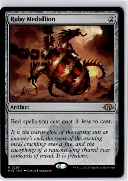 Ruby Medallion Modern Horizons 3 Regular NM R 0295 - Image 1