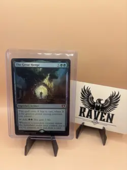 Magic: The Gathering The Great Henge Mythic Foil CMM 0294 Near Mint - Image 1