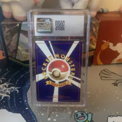 1997 Pokemon Kabutops Mystery of the Fossil 141 Japanese Holo CGC 10 Half Swirl - Image 3