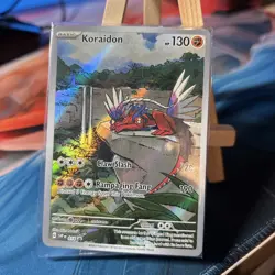 Pokemon TCG- Koraidon 014 Black Star Promo From Scarlet And Violet Still Sealed - Image 3